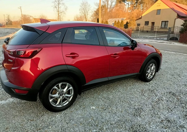 Mazda CX-3 cena 70000 przebieg: 93306, rok produkcji 2017 z Wieluń małe 352